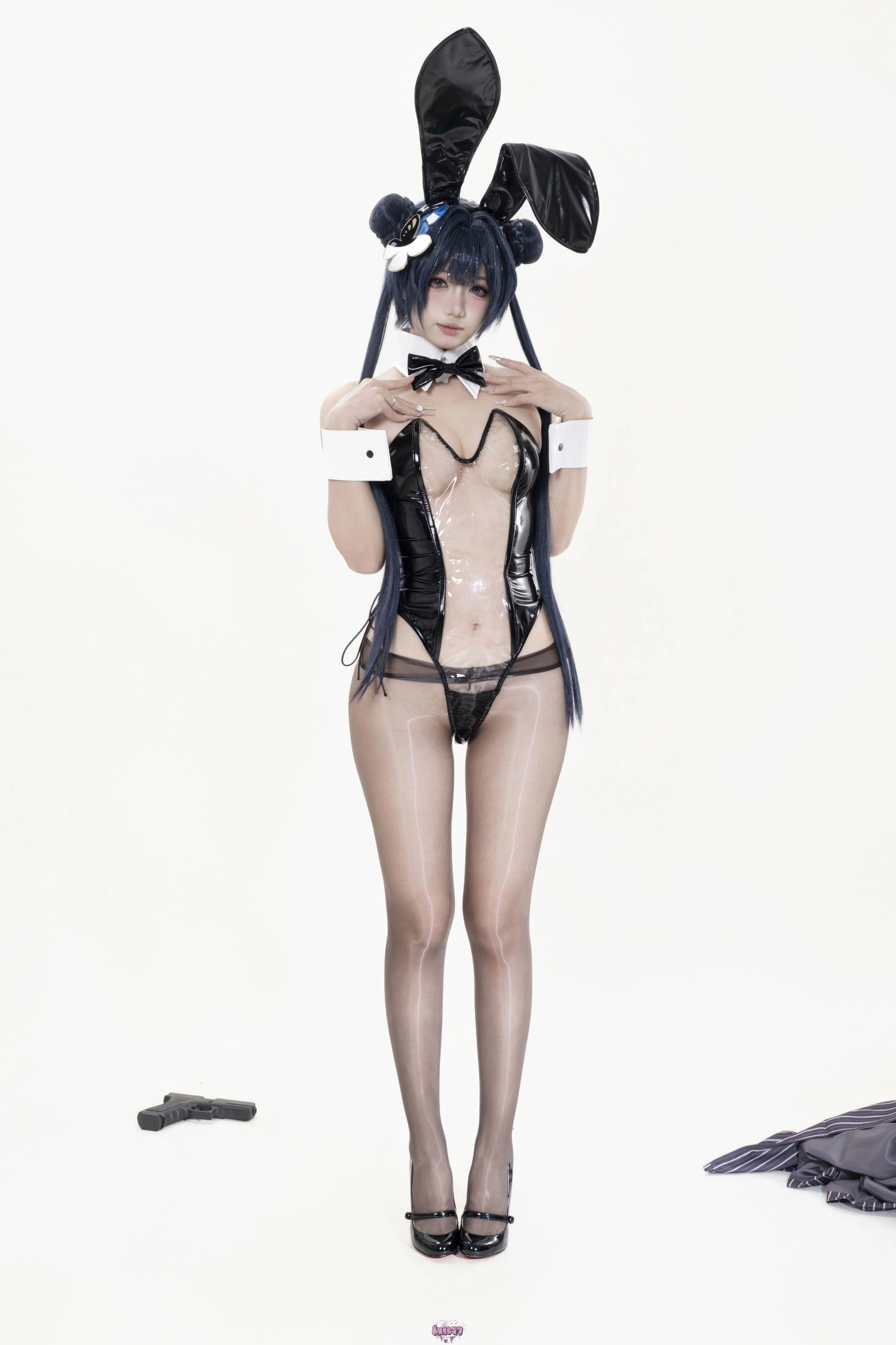 柒柒要乖哦 – NO.077 蔚蓝档案 妃咲原皮 兔女郎 1